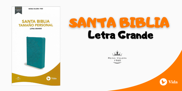 Santa Biblia tamaño Personal Letra Grande