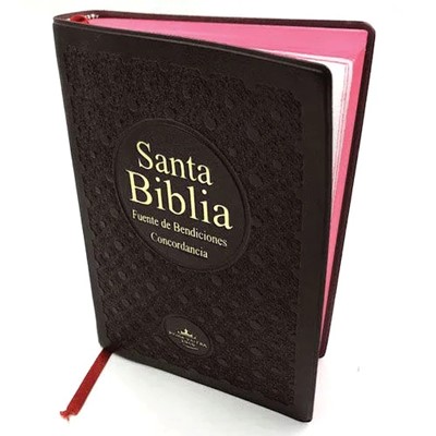 BIBLIA SBU RVR042CLMFB  T/VINILO NEGRO