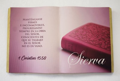 Cuadro "Sierva" 1 Corintios 15:58