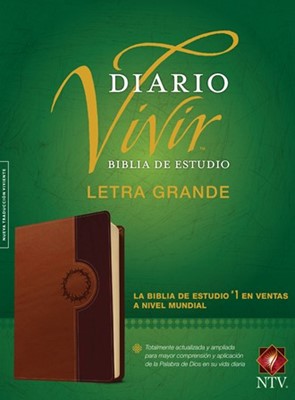 Biblia De Estudio Del Diario Vivir - Letra Grande
