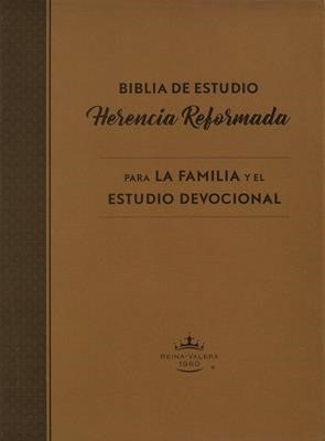 Biblia de Estudio Herencia Reformada (Símil Piel )