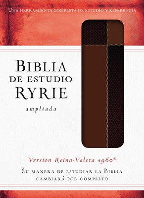 Biblia de Estudio Ryrie Ampliada Duotono Indice Marrón