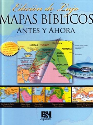 Mapas Biblicos:Antes y Ahora (Tapa Dura)