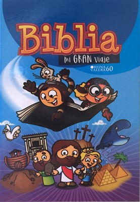 Biblia Mi Gran Viaje Tapa Dura Azul