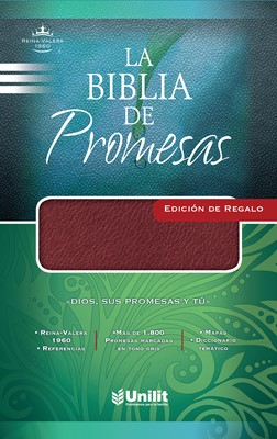 Biblia de Promesas Edición de Regalo Imitación Piel Vino (Imitación Piel)