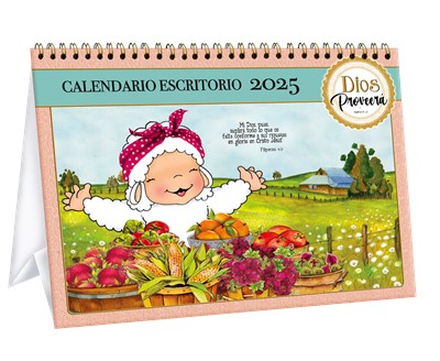 Calendario Ovejitas Escritorio 2025