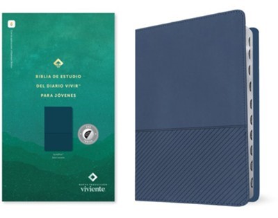 Biblia de estudio del diario vivir para jóvenes NTV con Filament con indice