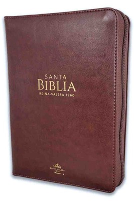 RVR60 Biblia Tamaño Compacta Letra Grande con Cierre