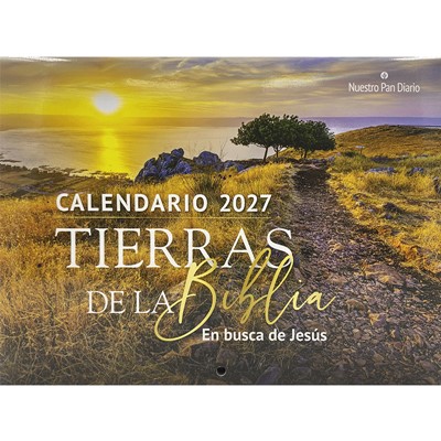 Calendario de Pared 2027 - Tierras Bíblicas