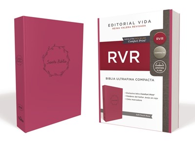Biblia RVR Ultrafina Compacta - Soft-touch - Rosa (Imitación Piel Rosa)