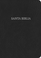 Biblia Letra Grande Tamaño Manual (Tapa piel fabricada negro)