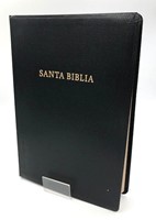 Biblia RVR60/Letra Super Gigante/Negro/Imitacion Piel (Flexible Imitación Piel)