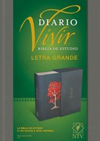 Biblia De Estudio Diario Vivir - Letra Grande (Tapa Dura)