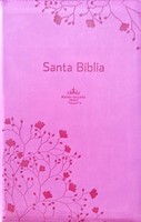 Biblia Letra Grande Tamaño Manual con Estuche e Índice (Imitación Piel - Con Cierre )