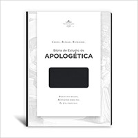 BIBLIA DE ESTUDIO DE APOLOGETICA, NEGRO IMITACION PIEL