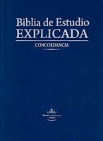 Biblia de Estudio Explicada (Imitación Piel Especial Azul)