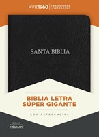 Biblia Letra Super Gigante reina valera 1960 negro,