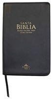 Biblia RVR60 Tamaño Manual Letra Grande i/piel NEGRO