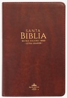 Biblia RVR60 Tamaño Manual Letra Grande i/piel CAFÉ