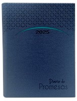 AGENDA DIARIO DE PROMESA AZUL ACERO 2025