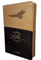 Biblia RVR60/025czti/PJR/Expresion/Cafe/Cafe/Aguila/Imitacion Piel
