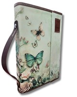 Biblia RVR 1960 Exquisita Mariposas en Primavera