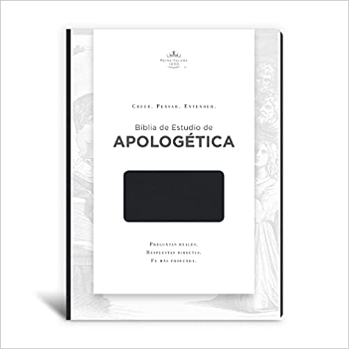BIBLIA DE ESTUDIO DE APOLOGETICA, NEGRO IMITACION PIEL