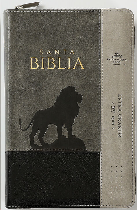 Biblia RVR060LG czti PJR Tamaño Manual Letra Grande con Cierre e Índice