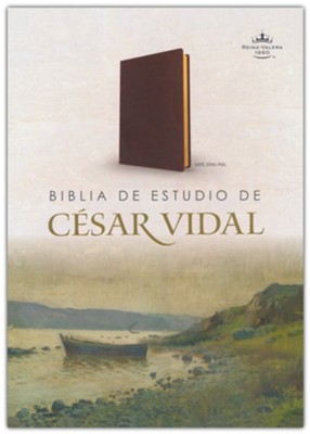 Biblia De Estudio César Vidal RVR1960 (Tapa Imitación Piel Café)