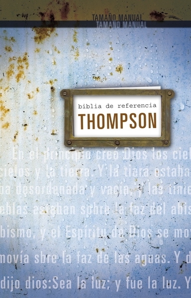 Biblia de Referencia Thompson Tamaño Personal